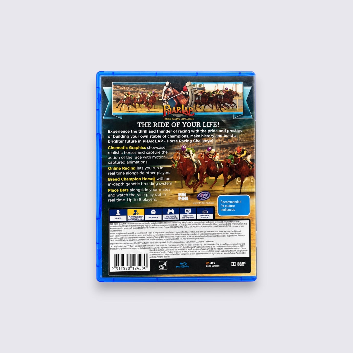 Pharlap: Horse Racing Challenge