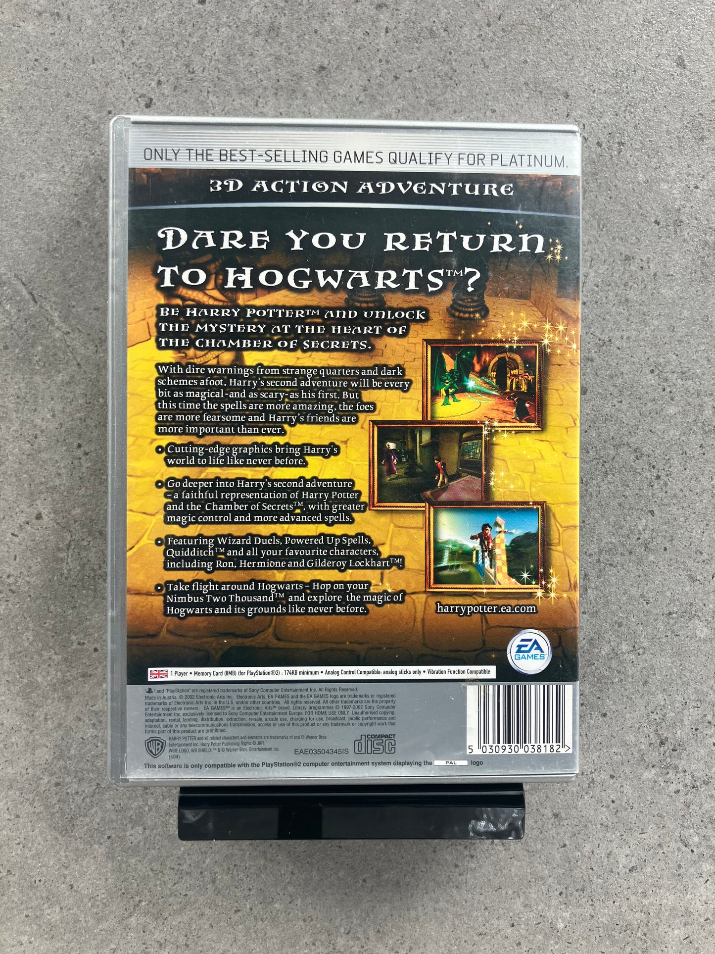 Harry Potter and the Chamber of Secrets (Platinum)