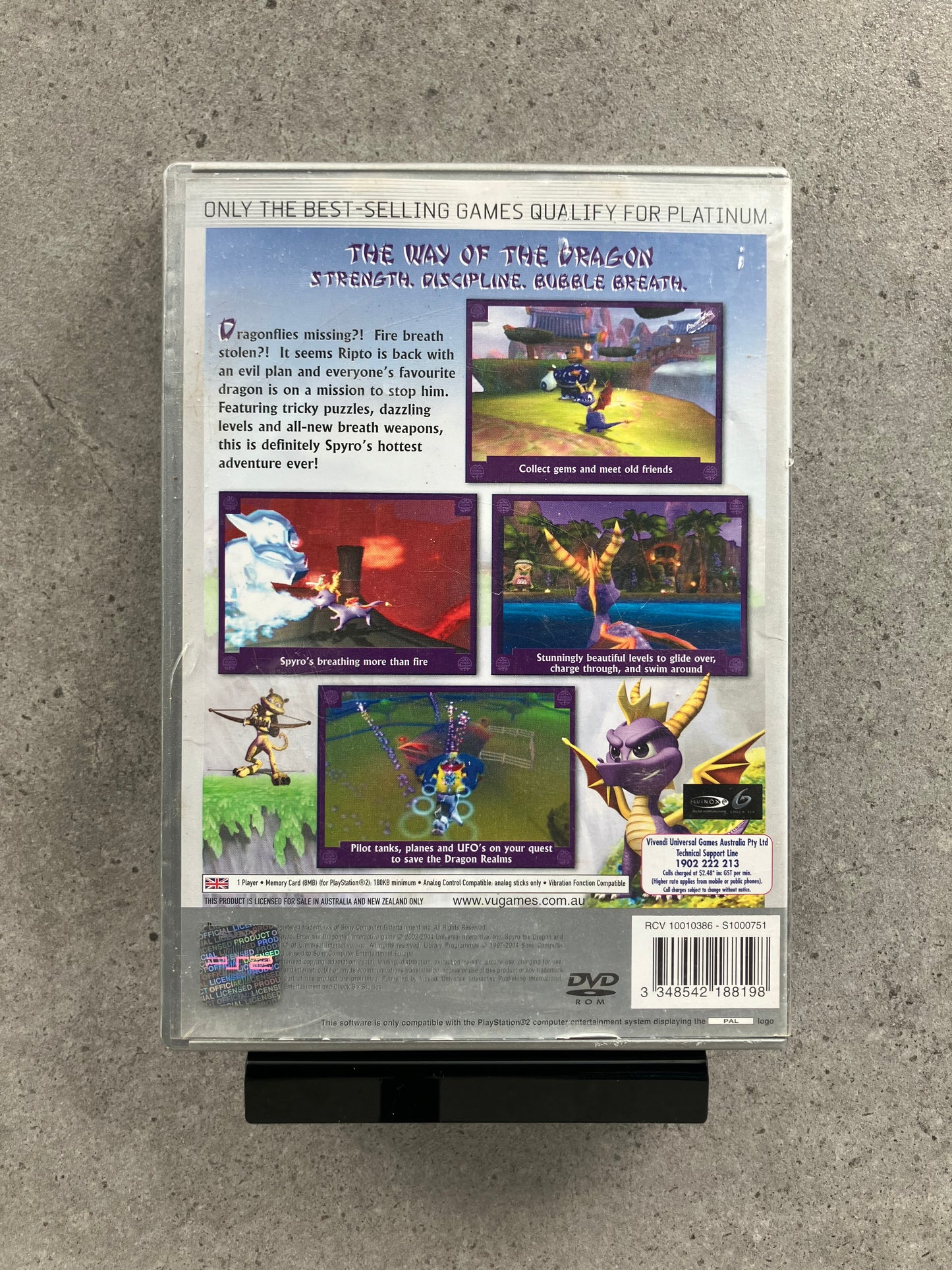 Spyro: Enter the Dragonfly (Platinum)