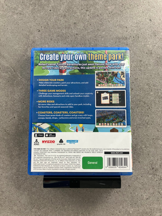 Roller Coaster Tycoon Adventures Deluxe