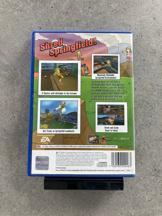 The Simpsons Skateboarding