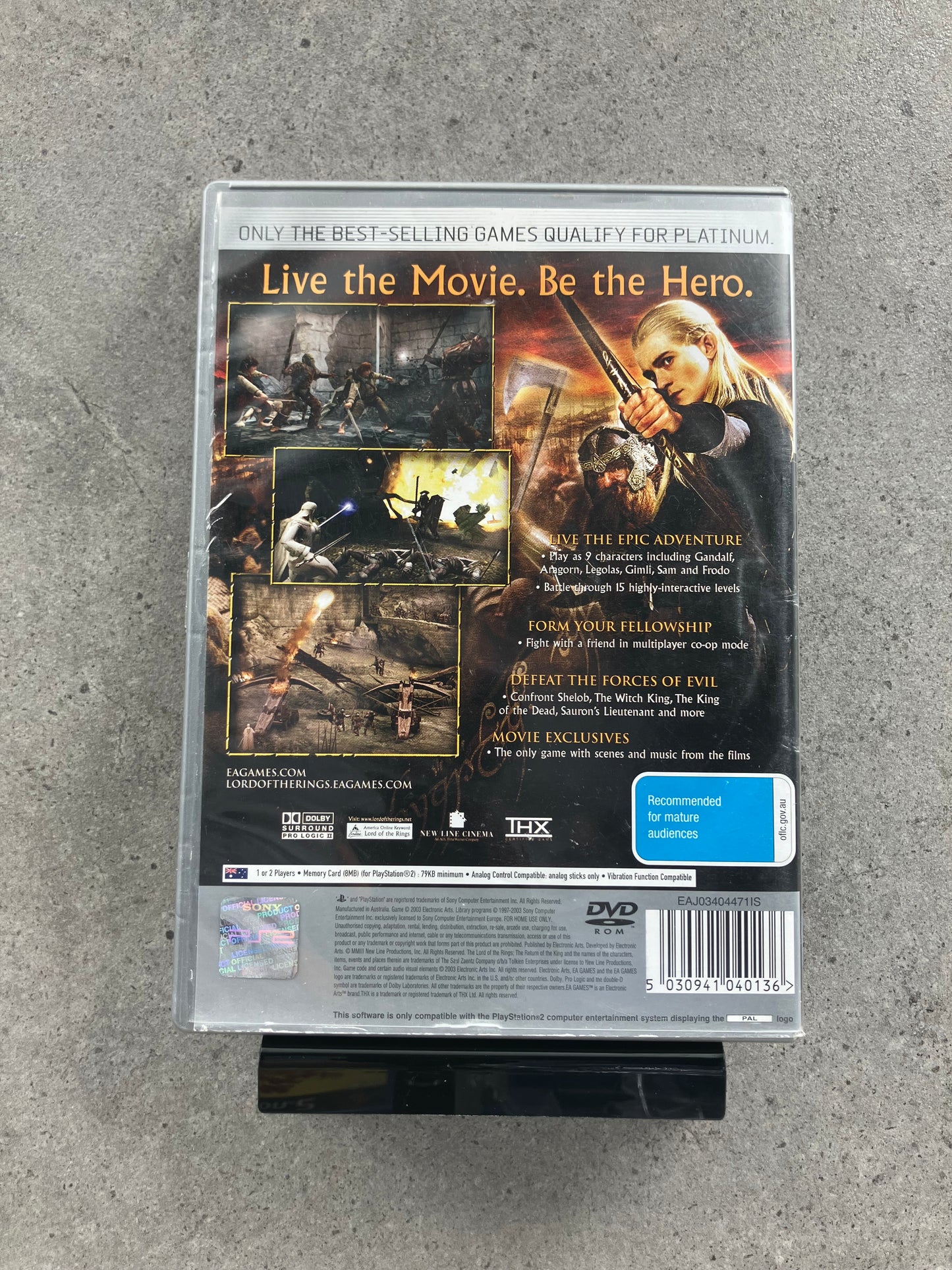 The Lord of the Rings: The Return of the King (Platinum)