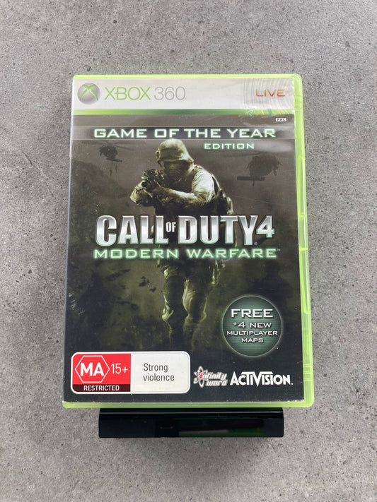 Call of Duty 4: Modern Warfare (Game of the Year Edition)