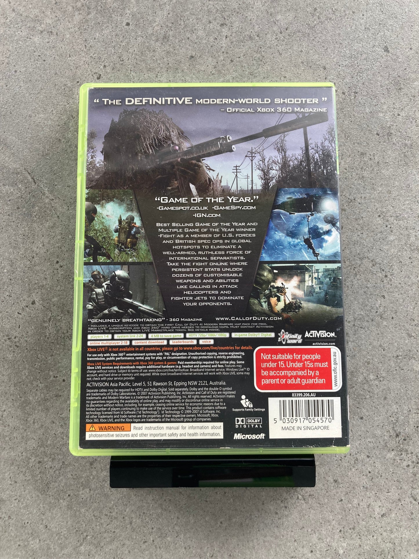 Call of Duty 4: Modern Warfare (Game of the Year Edition)