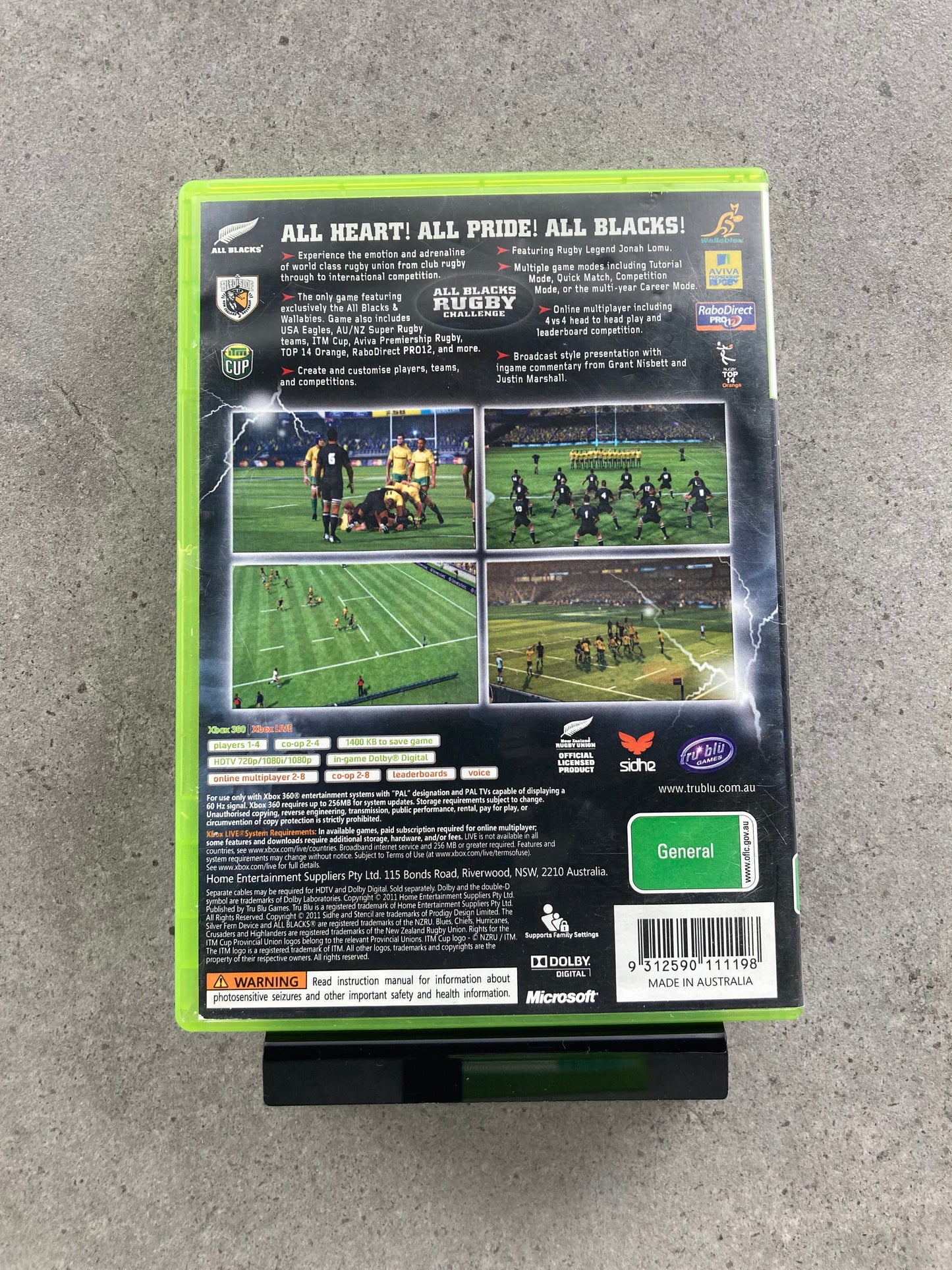 All Blacks Rugby Challenge