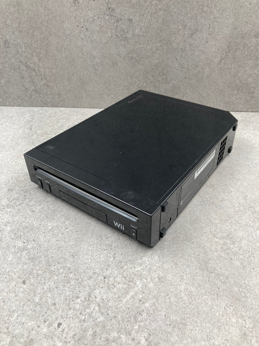 Nintendo Wii Console - Black (Model RVL-101)