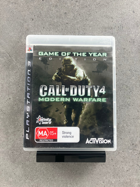 Call of Duty 4: Modern Warfare (Game of the Year Edition)