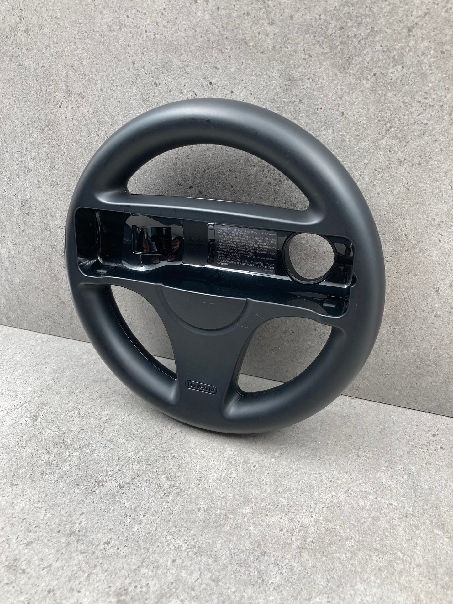 Nintendo Wii Wheel - Black