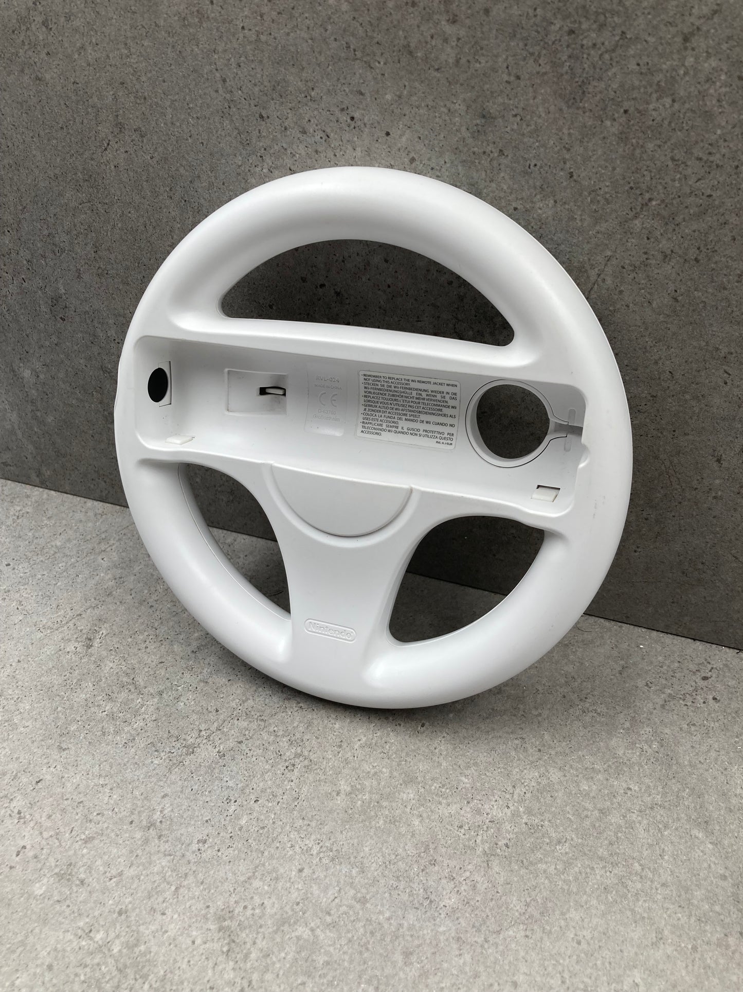 Nintendo Wii Wheel - White