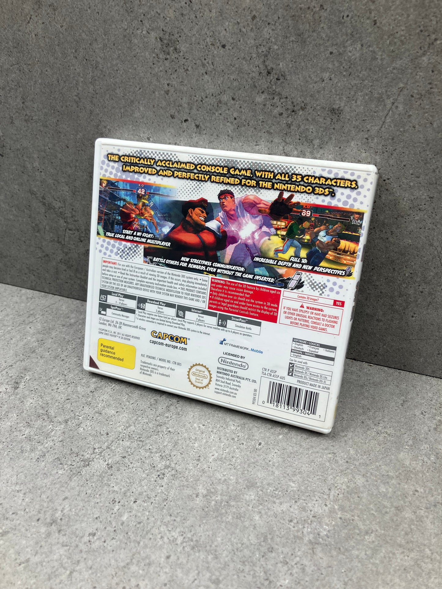 Super Street Fighter IV: 3D Edition