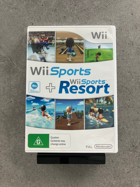 Wii Sports + Wii Sports Resort