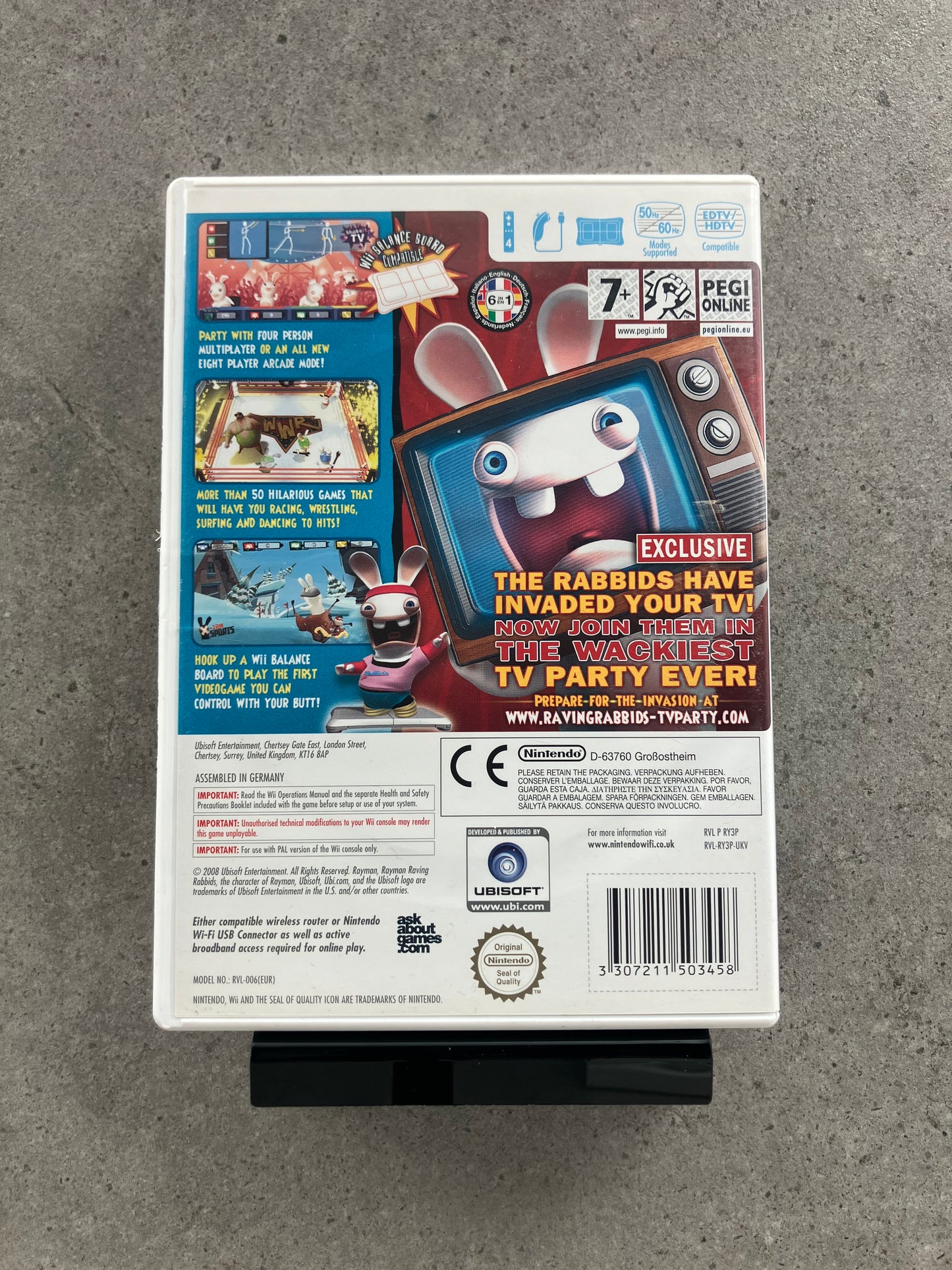 Rayman Raving Rabbids TV Party