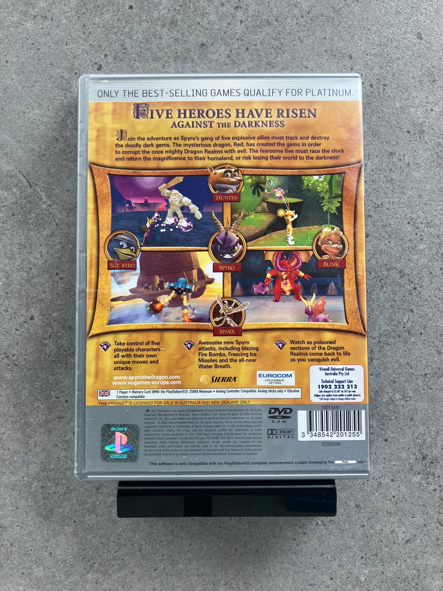 Spyro: A Hero's Tail (Platinum)