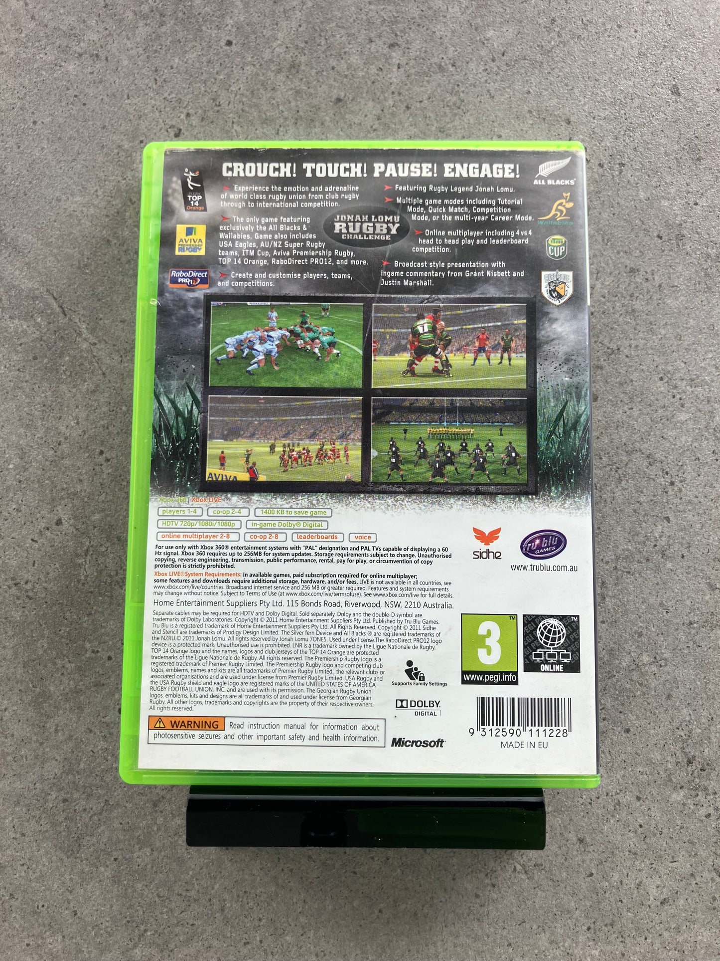 Jonah Lomu Rugby Challenge