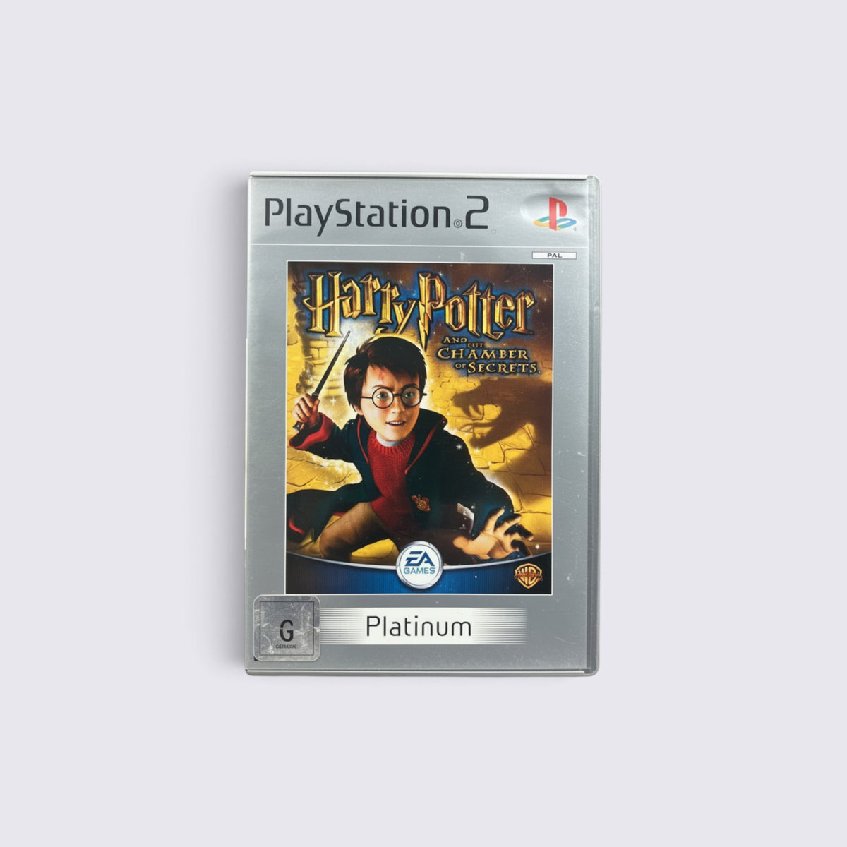 MrPixel Harry Potter and the Chamber of Secrets Platinum edition game case for PlayStation 2