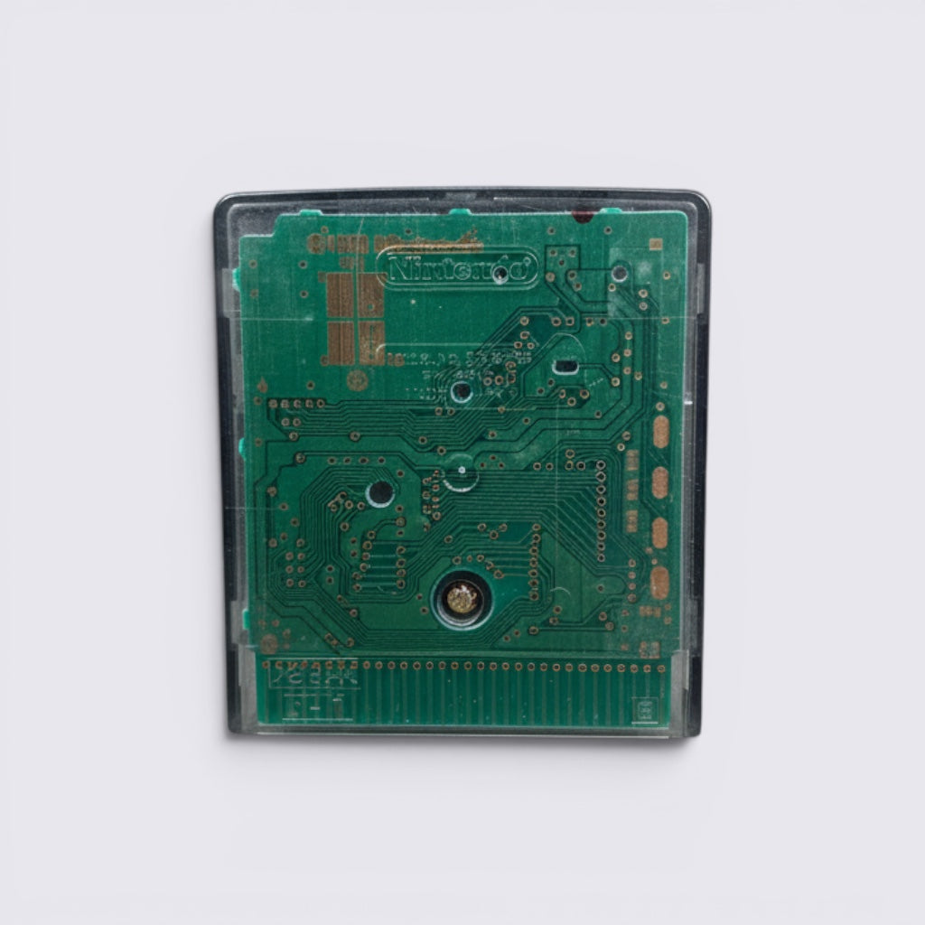 MrPixel Harry Potter and the Philosopher's Stone Game Boy Color cartridge back view showing green circuit board