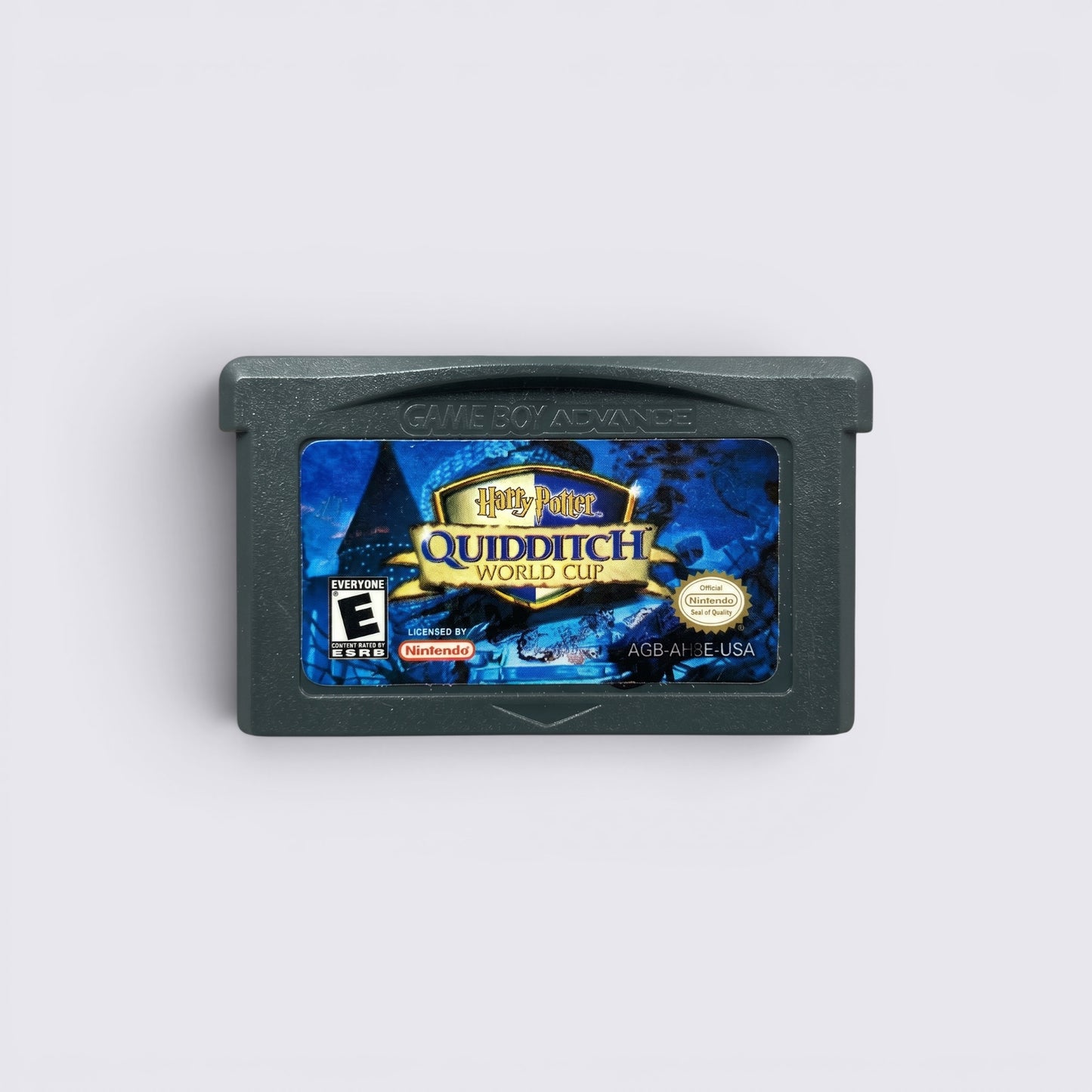 MrPixel Harry Potter Quidditch World Cup Game Boy Advance cartridge with blue label art