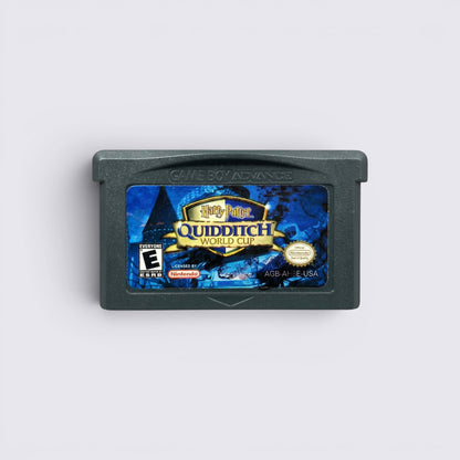 MrPixel Harry Potter Quidditch World Cup Game Boy Advance cartridge with blue label art
