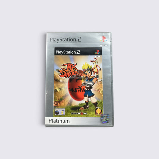 MrPixel Jak and Daxter The Precursor Legacy Platinum edition game case for PlayStation 2 featuring Jak and Daxter