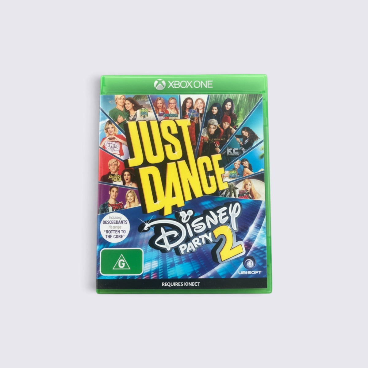 MrPixel Just Dance Disney Party 2 Xbox One game case featuring characters from popular Disney movies