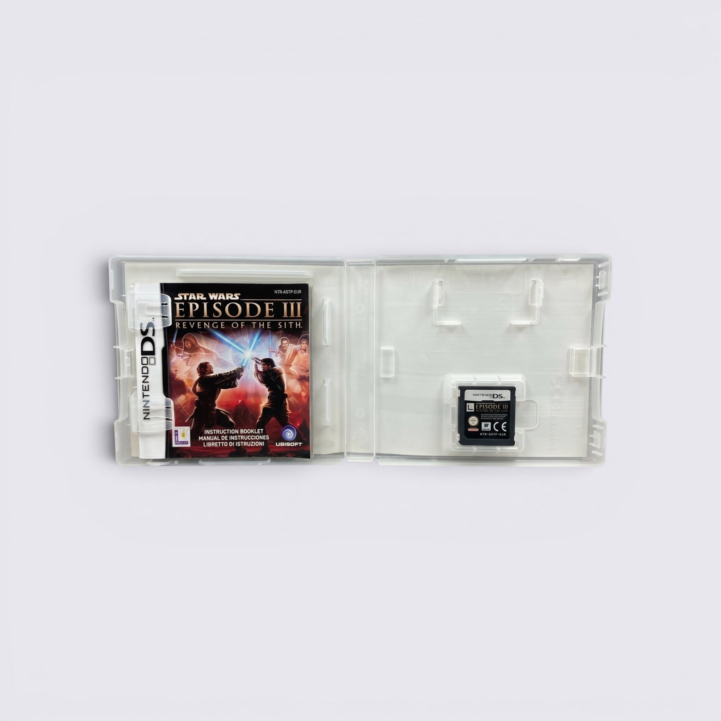 MrPixel Star Wars Episode III Revenge of the Sith Nintendo DS game case with manual and game cartridge