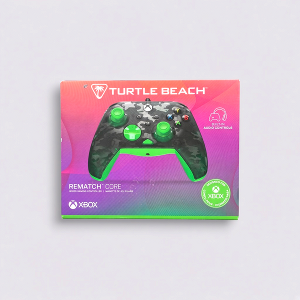 Turtle Beach Xbox One Wired Controller - Ghost Black Camo/Green