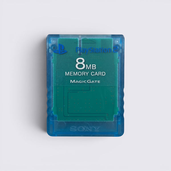 PlayStation 2 Memory Card - Island Blue